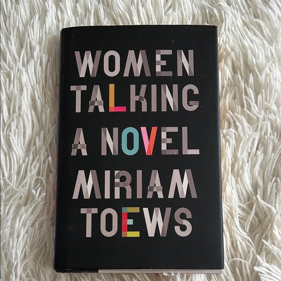 Indigo Other - Women' Talking Novel - by Miriam Toews , Black Cover with Colorful Text